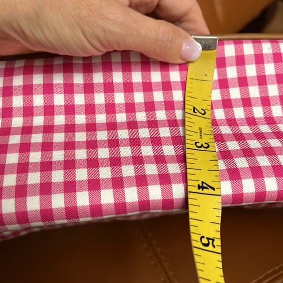 Ralph Lauren cosmetics pouch bag .leather trim - Picture 6 of 8